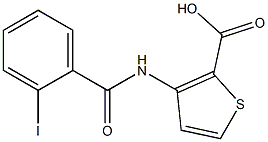 3-[(2-iodobenzoyl)amino]thiophene-2-carboxylic acid