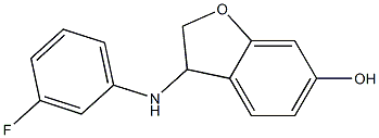 3-[(3-fluorophenyl)amino]-2,3-dihydro-1-benzofuran-6-ol