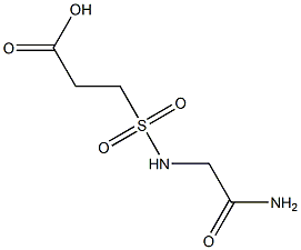 3-[(carbamoylmethyl)sulfamoyl]propanoic acid|