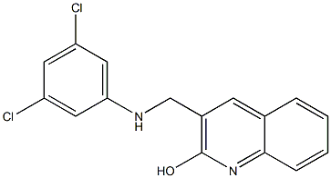 3-{[(3,5-dichlorophenyl)amino]methyl}quinolin-2-ol