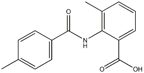 3-methyl-2-[(4-methylbenzoyl)amino]benzoic acid