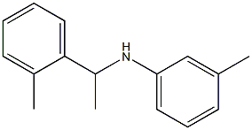 3-methyl-N-[1-(2-methylphenyl)ethyl]aniline