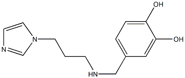 4-({[3-(1H-imidazol-1-yl)propyl]amino}methyl)benzene-1,2-diol