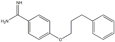 4-(3-phenylpropoxy)benzenecarboximidamide