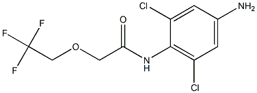 N-(4-amino-2,6-dichlorophenyl)-2-(2,2,2-trifluoroethoxy)acetamide