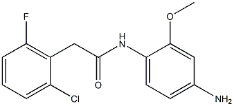 N-(4-amino-2-methoxyphenyl)-2-(2-chloro-6-fluorophenyl)acetamide