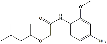 N-(4-amino-2-methoxyphenyl)-2-[(4-methylpentan-2-yl)oxy]acetamide
