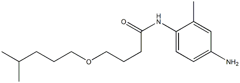 N-(4-amino-2-methylphenyl)-4-[(4-methylpentyl)oxy]butanamide
