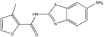 N-(6-amino-1,3-benzothiazol-2-yl)-3-methyl-2-furamide