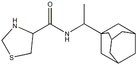 N-[1-(1-adamantyl)ethyl]-1,3-thiazolidine-4-carboxamide