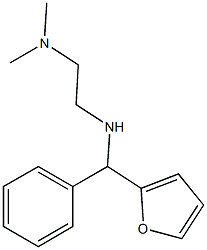 N'-[2-furyl(phenyl)methyl]-N,N-dimethylethane-1,2-diamine Structure