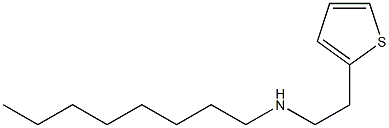 octyl[2-(thiophen-2-yl)ethyl]amine Structure