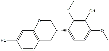 (3S)-3-(3-hydroxy-2,4-dimethoxy-phenyl)chroman-7-ol