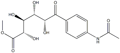 4-Acetamidophenyl -D-Glucuronic Acid, Methyl Ester Struktur