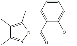 (2-methoxyphenyl)(3,4,5-trimethyl-1H-pyrazol-1-yl)methanone