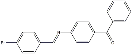 (4-{[(E)-(4-bromophenyl)methylidene]amino}phenyl)(phenyl)methanone