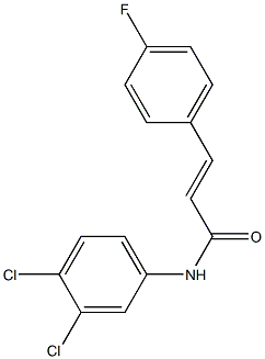 (E)-N-(3,4-dichlorophenyl)-3-(4-fluorophenyl)-2-propenamide