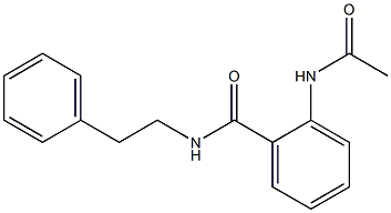 2-(acetylamino)-N-phenethylbenzamide