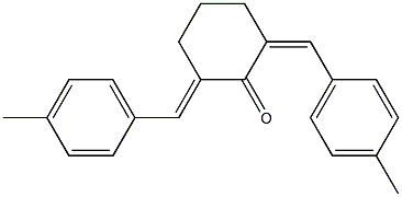 2-[(E)-(4-methylphenyl)methylidene]-6-[(Z)-(4-methylphenyl)methylidene]cyclohexanone