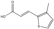 (E)-3-(3-methyl-2-thienyl)-2-propenoic acid