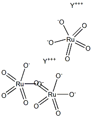 ルテン酸イットリウム 化学構造式