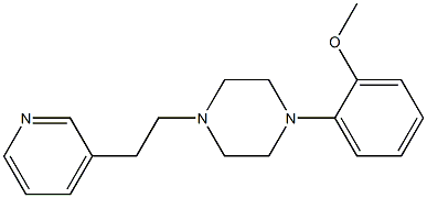 4-(o-Methoxyphenyl)-1-[2-(3-pyridyl)ethyl]piperazine