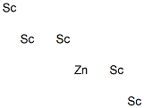 ペンタスカンジウム-亜鉛 化学構造式