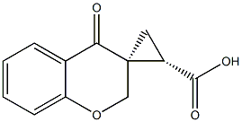 (2'S,3S)-4-Oxospiro[2H-1-benzopyran-3(4H),1'-cyclopropane]-2'-carboxylic acid