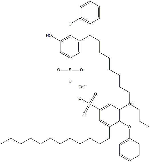 Bis(6-hydroxy-2-dodecyl[oxybisbenzene]-4-sulfonic acid)calcium salt