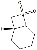 (6R)-1-アザ-8-チアビシクロ[4.2.0]オクタン8,8-ジオキシド 化学構造式