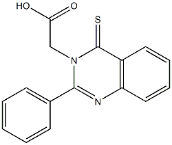 2-Phenyl-4-thioxoquinazoline-3(4H)-acetic acid