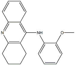 1,2,3,4-Tetrahydro-9-[(2-methoxyphenyl)amino]acridine