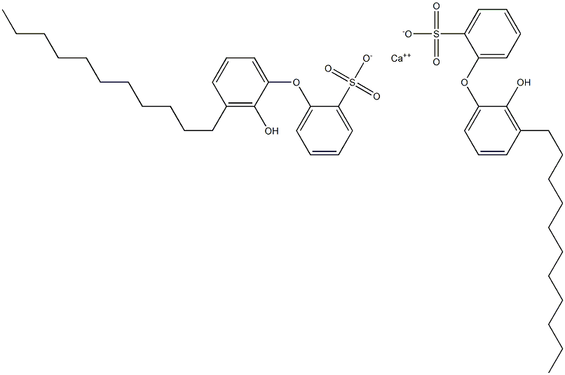 Bis(2'-hydroxy-3'-undecyl[oxybisbenzene]-2-sulfonic acid)calcium salt