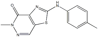 2-(p-Tolylamino)-5-methylthiazolo[4,5-d]pyridazin-4(5H)-one