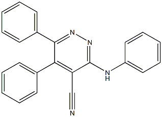 3-(Phenylamino)-5,6-diphenylpyridazine-4-carbonitrile