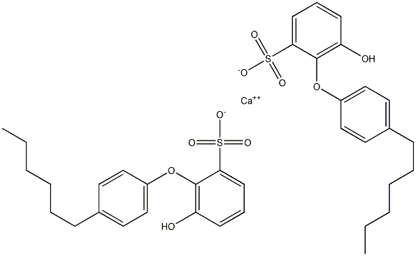Bis(6-hydroxy-4'-hexyl[oxybisbenzene]-2-sulfonic acid)calcium salt