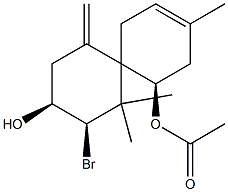 (5R,8R,9S)-5-Acetyloxy-8-bromo-3,7,7-trimethyl-11-methylenespiro[5.5]undec-2-en-9-ol