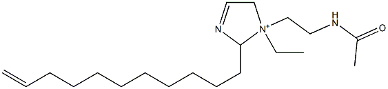 1-[2-(Acetylamino)ethyl]-1-ethyl-2-(10-undecenyl)-3-imidazoline-1-ium
