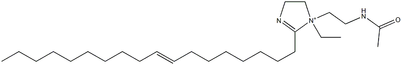 1-[2-(Acetylamino)ethyl]-1-ethyl-2-(8-octadecenyl)-2-imidazoline-1-ium
