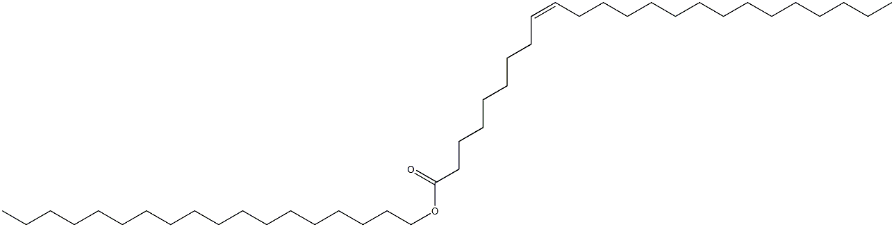(9Z)-9-テトラコセン酸オクタデシル 化学構造式