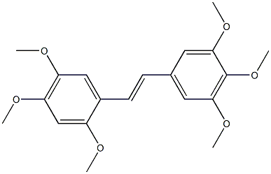 (E)-2,3',4,4',5,5'-Hexamethoxystilbene