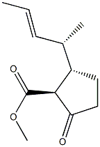 (2S,3S)-2-(Methoxycarbonyl)-3-[(1S)-1-methyl-2-butenyl]cyclopentanone|