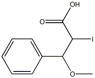 2-Iodo-3-methoxy-3-phenylpropanoic acid