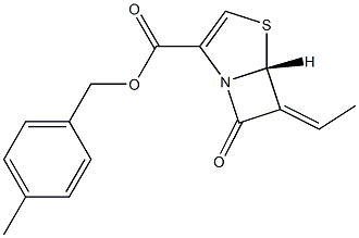(5R,6Z)-6-Ethylidene-7-oxo-1-aza-4-thiabicyclo[3.2.0]hept-2-ene-2-carboxylic acid 4-methylbenzyl ester
