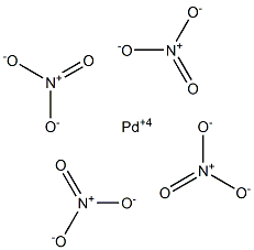 Tetranitric acid palladium(IV) salt