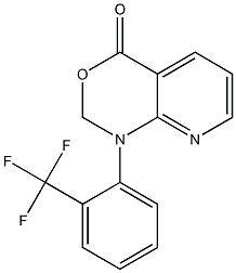 1-[2-(Trifluoromethyl)phenyl]-2H-pyrido[2,3-d][1,3]oxazin-4(1H)-one