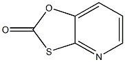 1,3-オキサチオロ[4,5-b]ピリジン-2-オン 化学構造式
