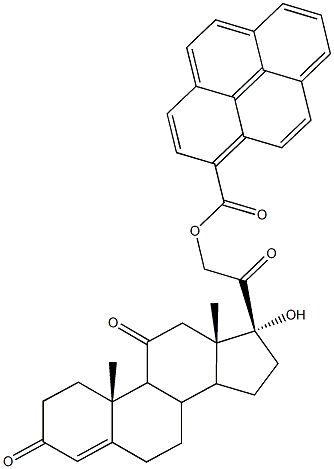 Pyrene-1-carboxylic acid 17-hydroxy-3,11,20-trioxopregn-4-en-21-yl ester