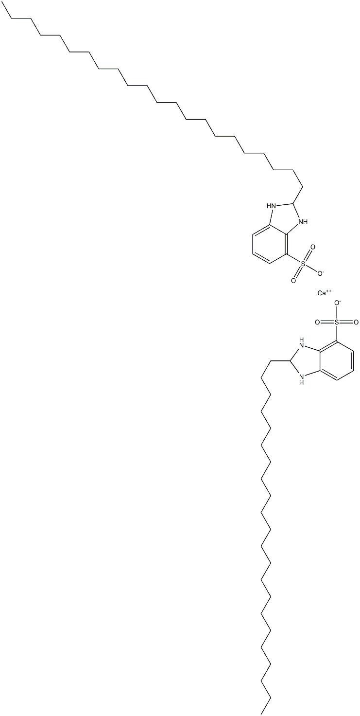 Bis(2,3-dihydro-2-docosyl-1H-benzimidazole-4-sulfonic acid)calcium salt