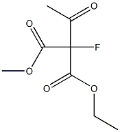 2-Acetyl-2-fluoromalonic acid 1-ethyl 3-methyl ester